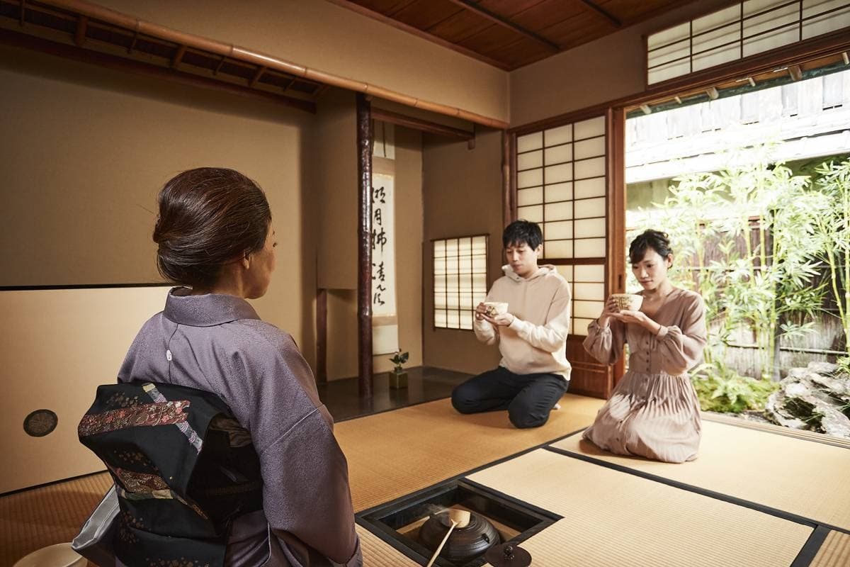 Una tarde de ceremonia del té matcha