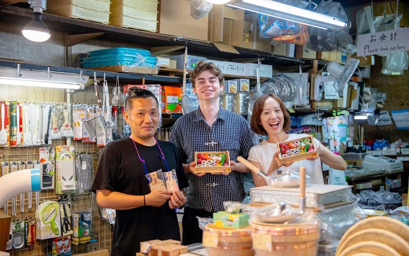 Taller de sushi y tour por Tsukiji